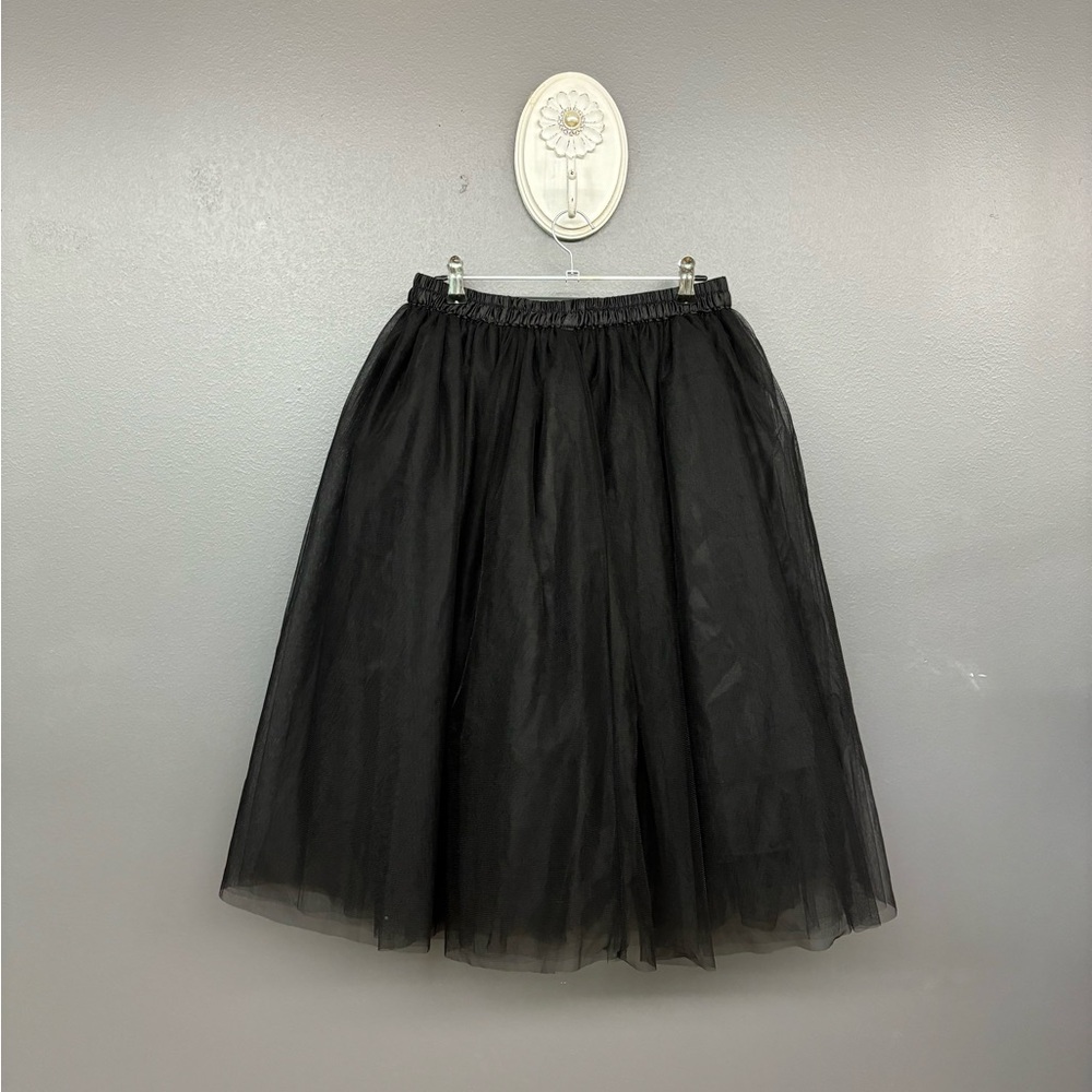 Black Tulle Skirt Couture Bridal Label
